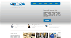 Desktop Screenshot of equitherm.com.br
